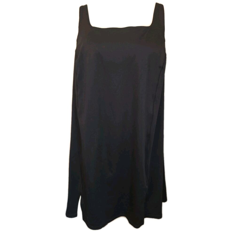 NWT XXL Black Athletic Dress w/Built-In Shorts & Slit by All In Motion MSRP $30
